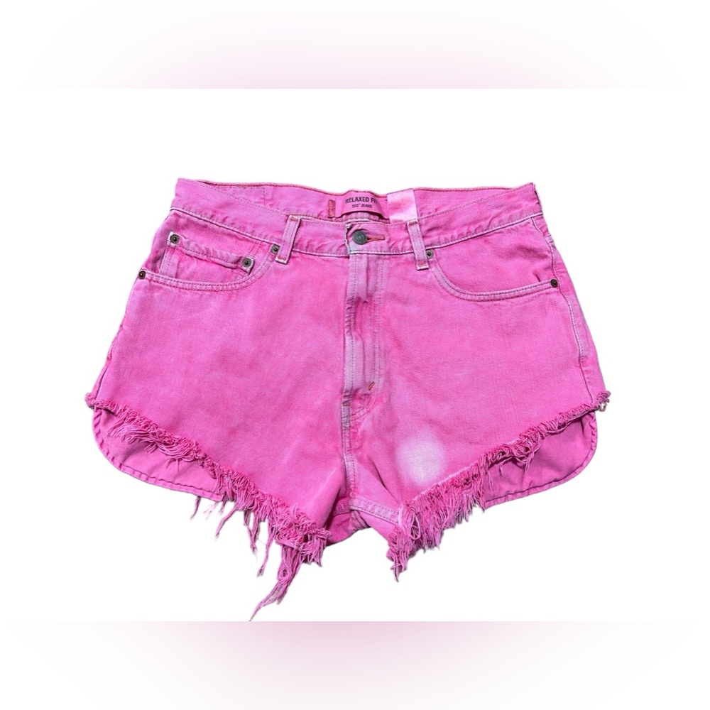 Levi's Pink Jean Shorts for Women